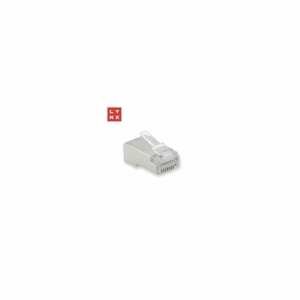 LYNX konektor STP Cat6, 50µ, 100ks