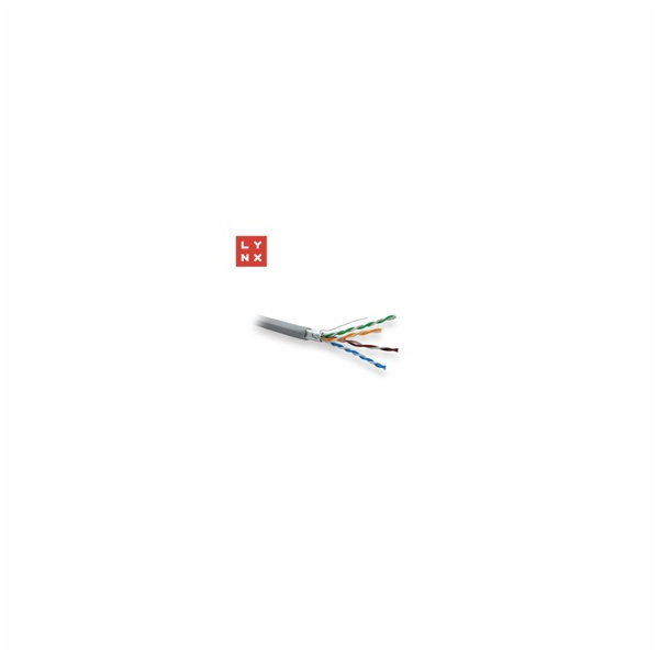 LYNX FTP kabel Cat5e, PVC, 0,5mm, celoměděný, vnitřní, še...
