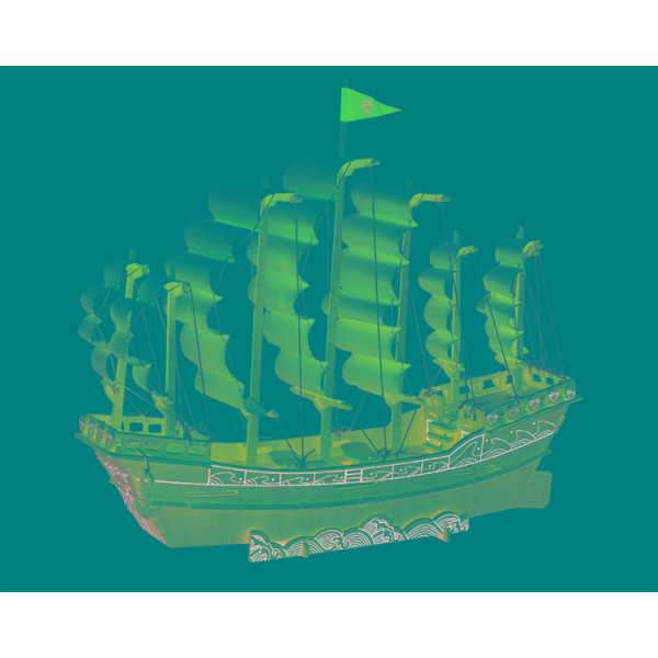 Woodcraft Dřevěné 3D puzzle loď plachetnice P131