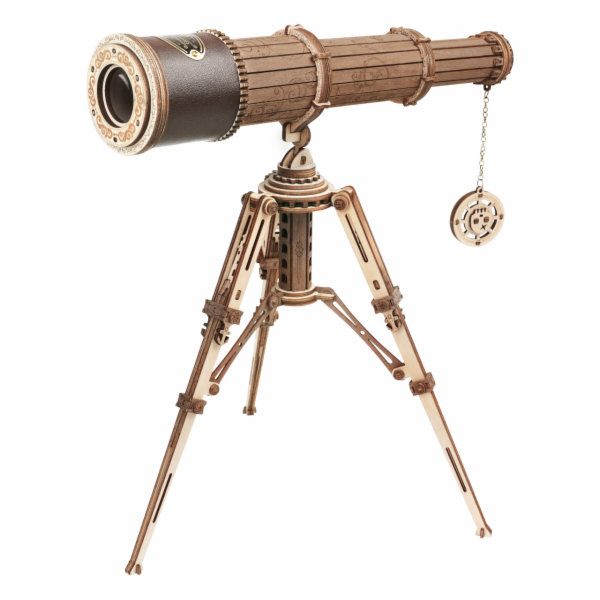 RoboTime 3D dřevěné mechanické puzzle Pirátský dalekohled...