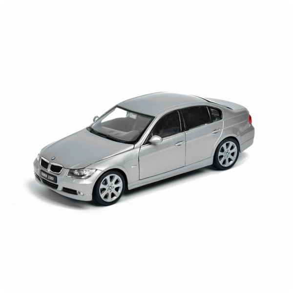 Welly BMW 330i 1:24 - stříbrné