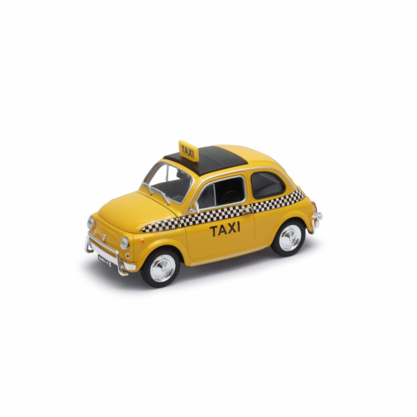 Welly Fiat Nuova 500 Taxi 1:24