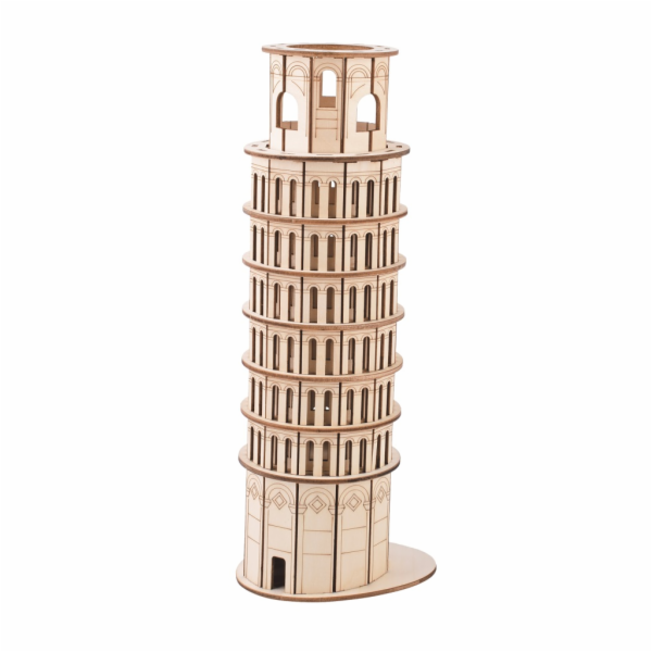 Woodcraft Dřevěné 3D puzzle Šikmá Věž V Pise