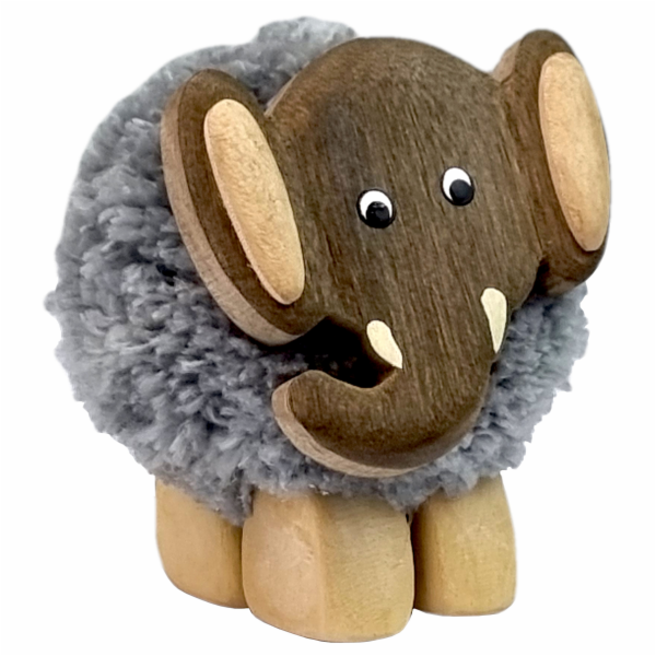 2Kids Toys Dřevěná figurka XL pompon Slon