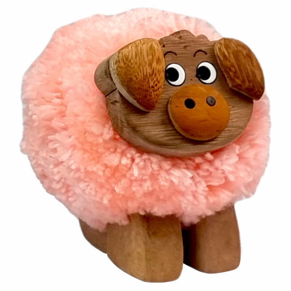 2Kids Toys Dřevěná figurka XL pompon Prase