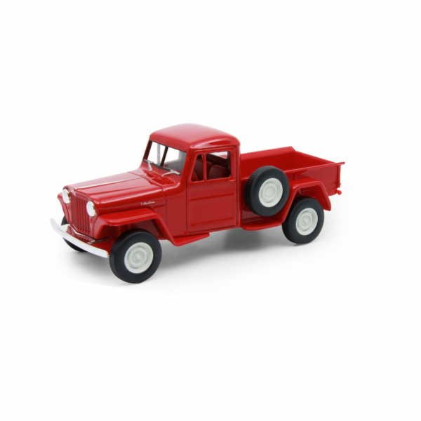 Welly 1947 Jeep Willys pickup 1:34  červený