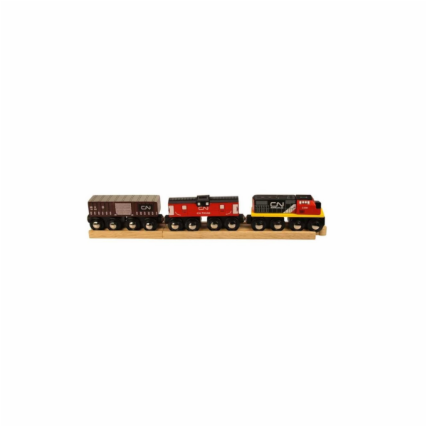 Bigjigs Rail CN nákladní vlak + koleje poškozený obal