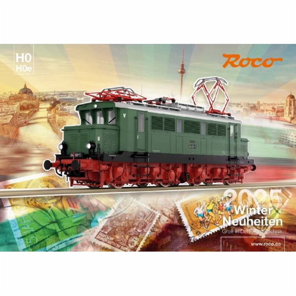 Roco Katalog novinek zima 2025 v německém jazyce