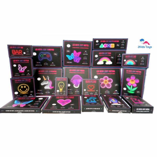 2Kids Toys LED NEON LIGHT lampička Žárovka