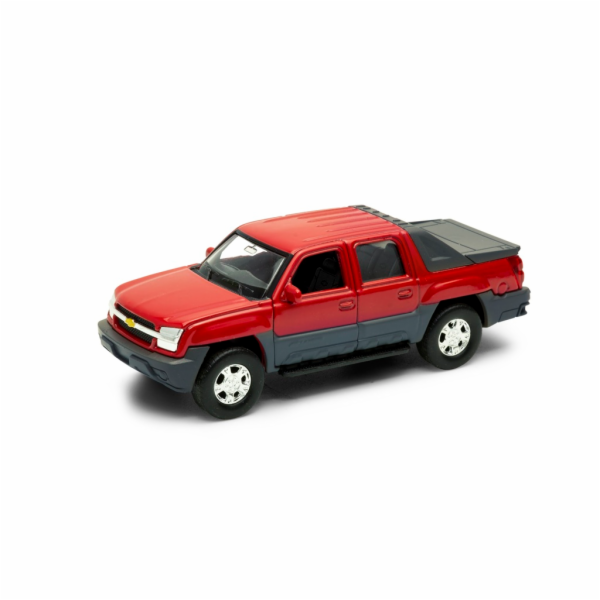 Welly Chevrolet Avalanche 1:34 stříbrný