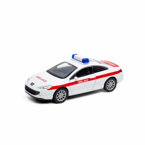 Welly Peugeot Coupe 407 AMBULANCE 1:34