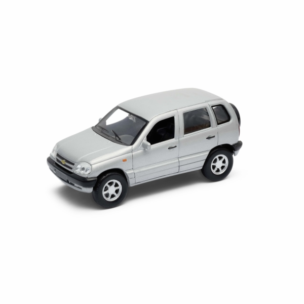 Welly Chevrolet Niva 1:34 stříbrný
