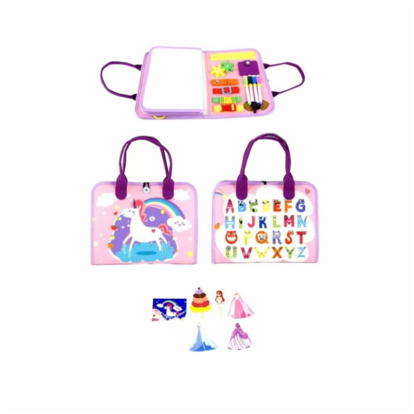 2Kids Toys Senzorická busy kniha Jedonorožec 2