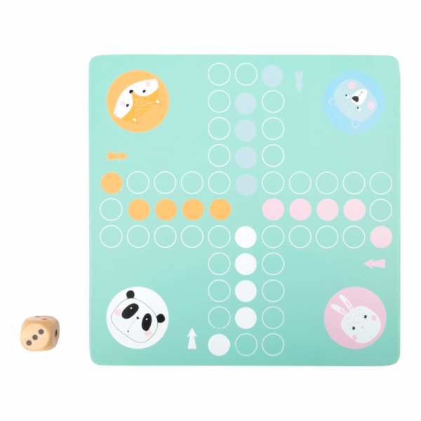 small foot Člověče nezlob se v pastelových barvách 