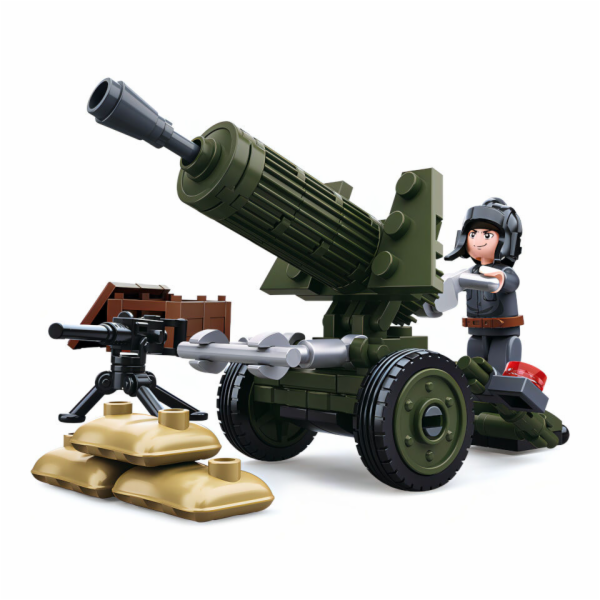 Sluban WWII M38-B0678A 4into1 Protitankový kanón 