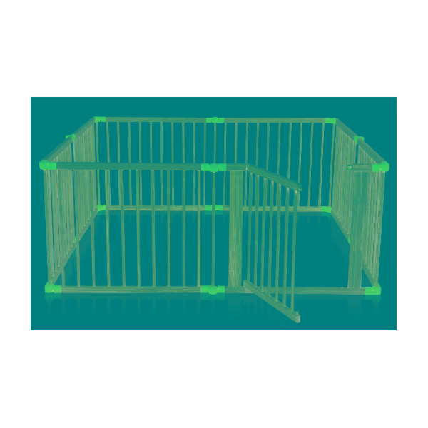 2Kids Toys Dětská dřevěná ohrádka XXL