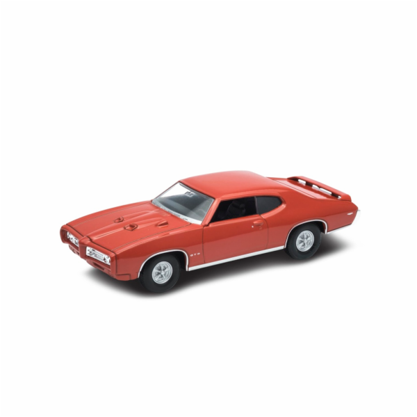 Welly1969 Pontiac GTO 1:34 červený