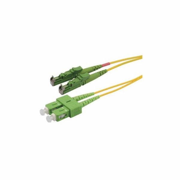 Patchcord&nbsp;FO&nbsp;Duplex&nbsp;E2000/APC-SC/APC&nbsp;9/125um&nbsp;1m