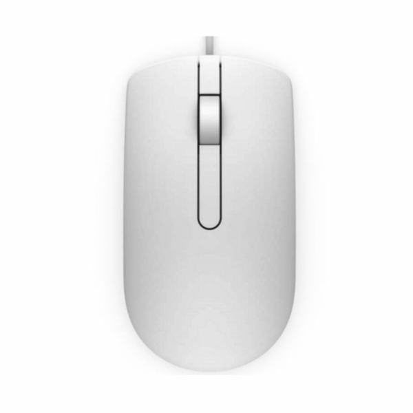 Dell MS116 myš bílá Stylová a spolehlivá myš Dell MS116 n...