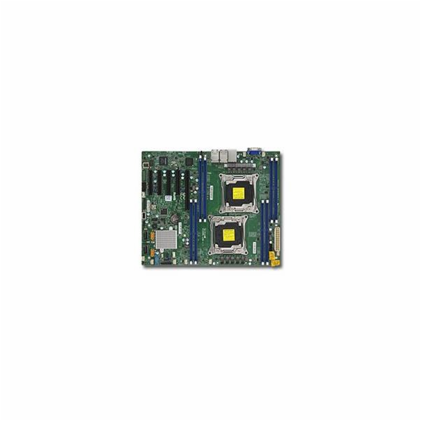 SUPERMICRO MB 2xLGA2011-3, iC612 8x DDR4 ECC,10xSATA3,(PC...
