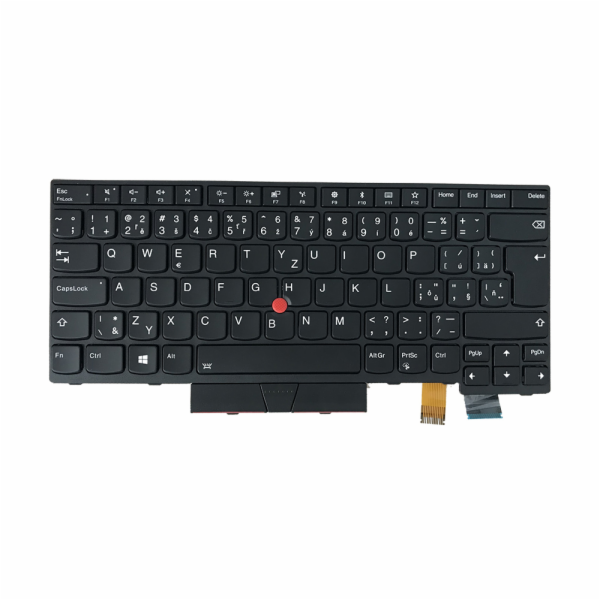 DeTech Klávesnice s podsvícením pro notebook Lenovo T470/...