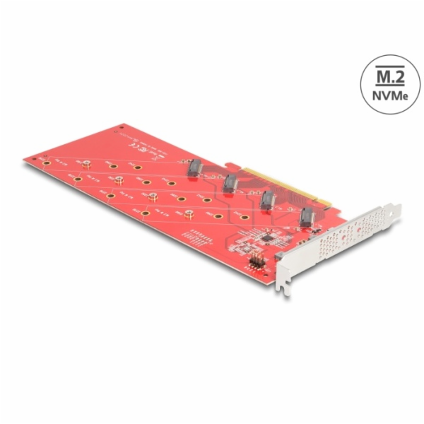Delock Karta PCI Express x16 na 4 x interní M.2 Key M 110...