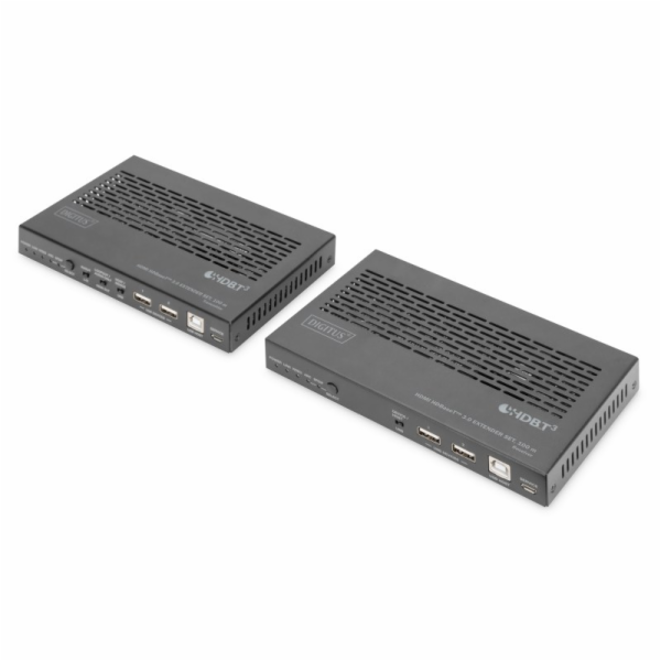 Digitus HDBaseT 3.0 KVM Extender Set, HDMI 2.0b, 100 m US...