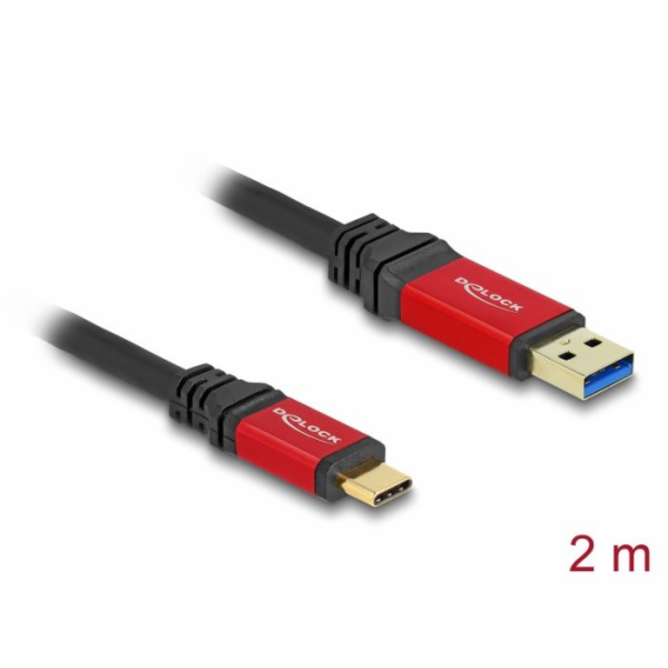 Delock USB 10 Gbps kabel USB Typ-A samec na USB Type-C™ s...