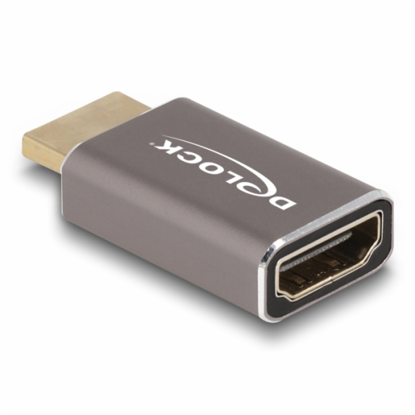 Delock Adaptér HDMI, ze zástrčky na zásuvku, 8K 60 Hz, še...