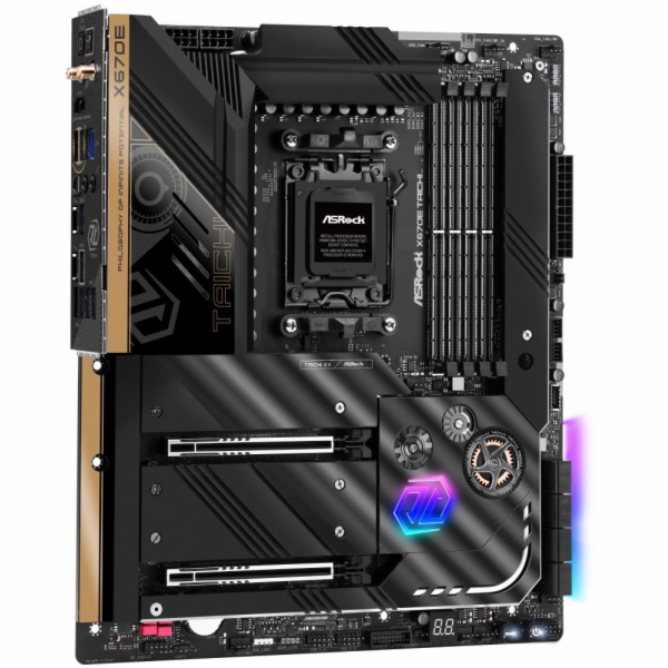 OPRAVENÉ - ASRock X670E Taichi / AMD X670 / AM5 / 4x DDR5...