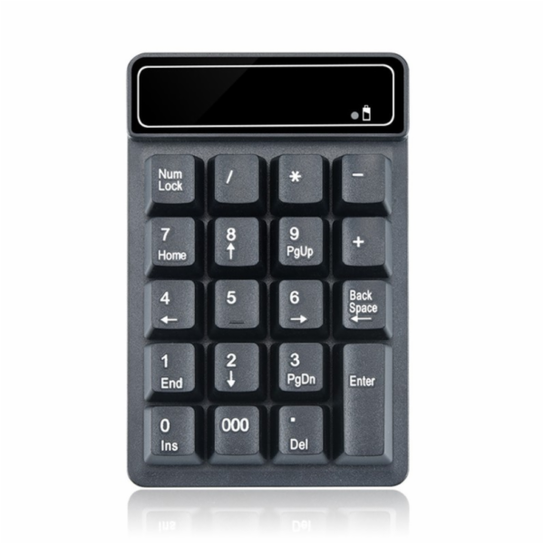 DeTech Bezdrátová numerická klávesnice Num pad K3, Blueto...