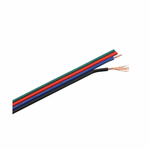 RGB kabel pro LED pásek 4 x 0,3 mm2