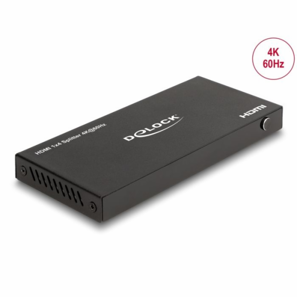 Delock HDMI Splitter 1 x vstupní HDMI na 4 x výstupní HDM...