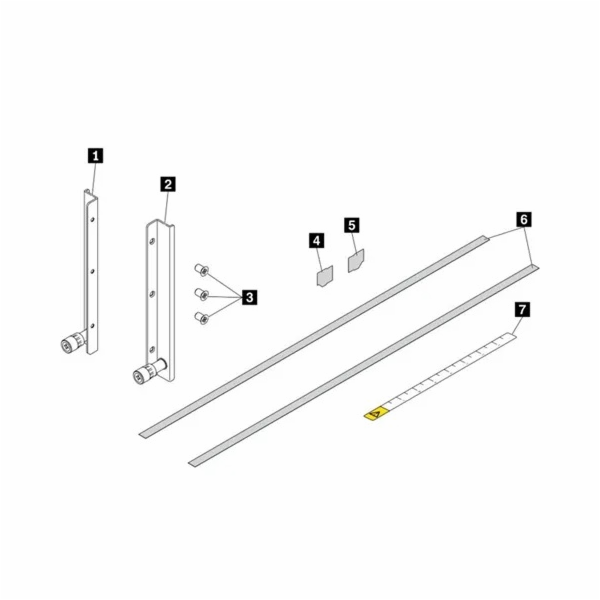 ThinkSystem ST650 V2/V3 Tower to Rack kit
