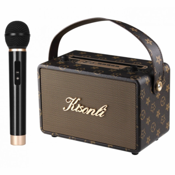Reproduktor Kisonli G100, Karaoke, Bluetooth, USB, SD, AU...