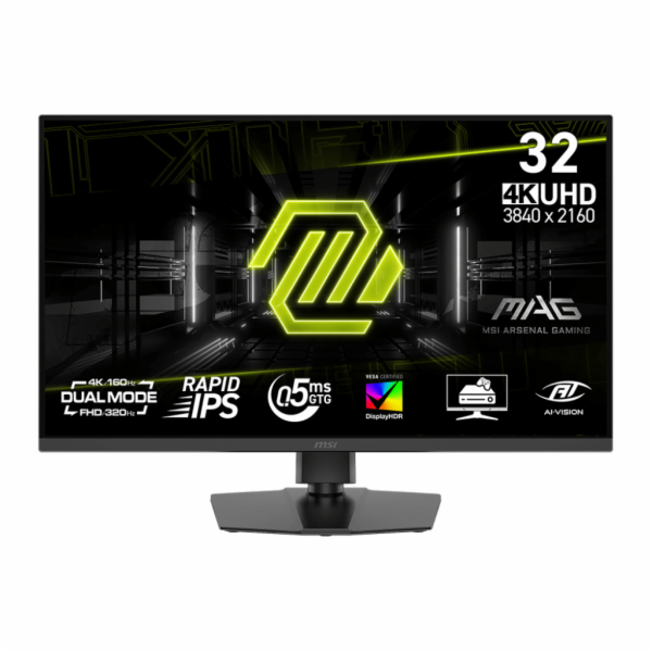 MSI MAG 322URDF E16 31.5"UHD/IPS/320Hz/0,5ms/Black