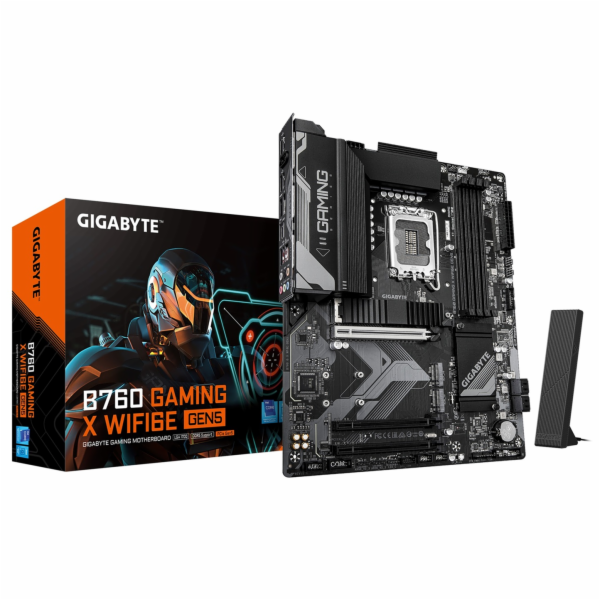 GIGABYTE MB Sc LGA1700 B760 GAMING X WIFI6E GEN5, Intel B...