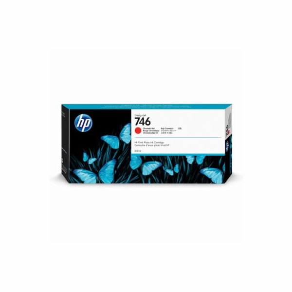 HP 746 300-ml Chromatic Red Ink Cartridge