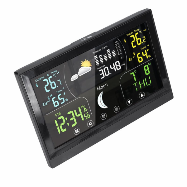 Solight meteostanice TE110 černá