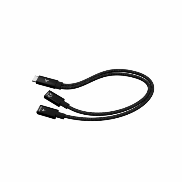 i-tec přípojný kabel USB-C Splitter Audio/Data, Power Del...