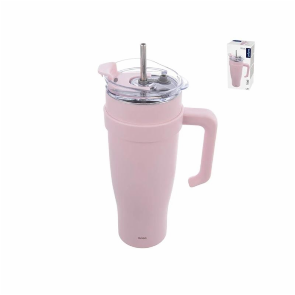 Termohrnek ORION Termo 1,2l Pink