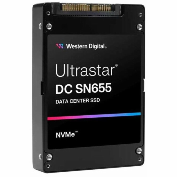 QNAP WD, SSD, Ultrastar SN655, PCIe NVMe Gen4, U.3 15mm, ...