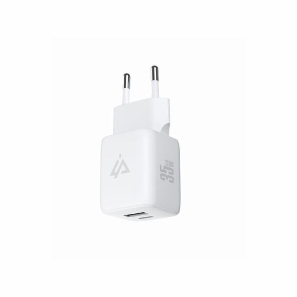 Adaptér USB iPEAX GaN USB/USB-C 90010131 White