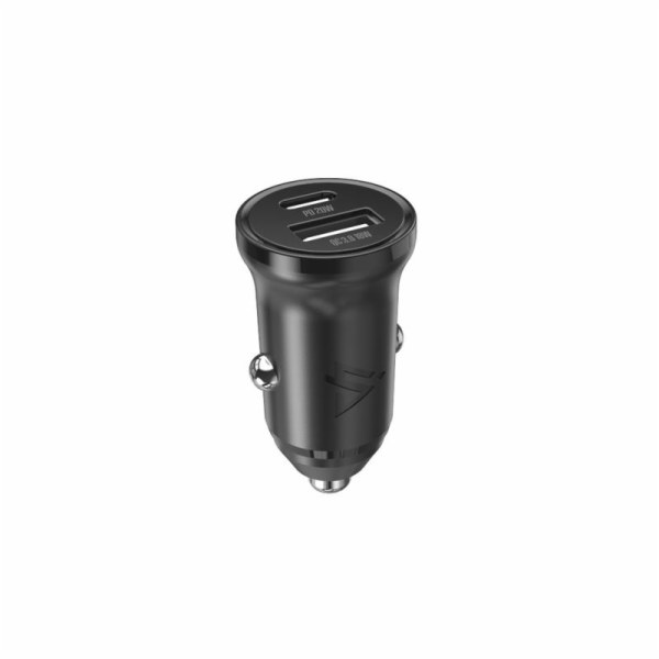 iPEAX AUTONABÍJEČKA CL-03, PD, 20W, USB-C + USB-A ČERNÁ