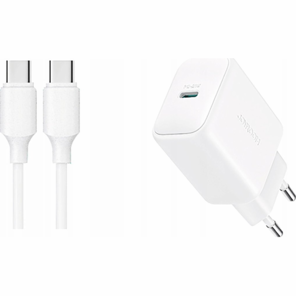 Joyroom power charger JR-TCF20 with C-C cable 20W 1m (white)