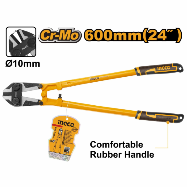 Ingco HBC0824 Kleště štípací pákové, 24"/600mm CrV