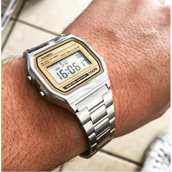 Casio A158WEA-9EF Unisex náramkové hodinky 