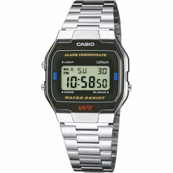 Casio A163WA-1QES Unisex náramkové hodinky