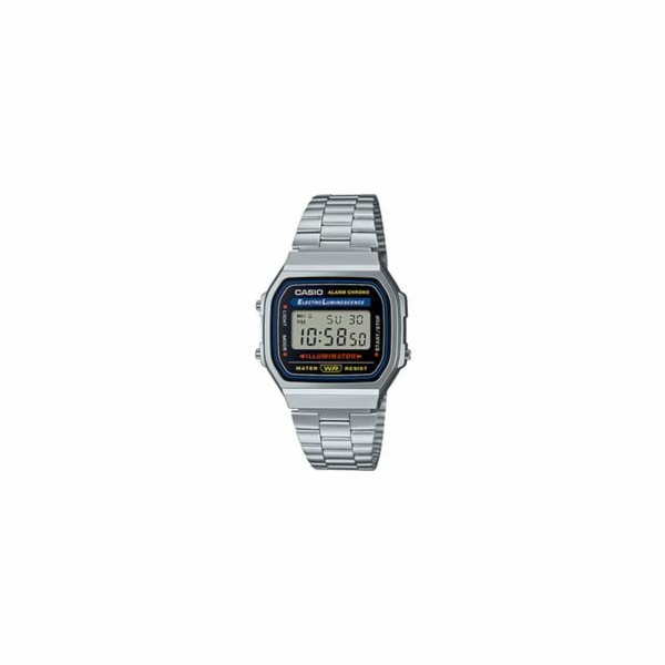 Casio A168WA-1 Unisex náramkové hodinky