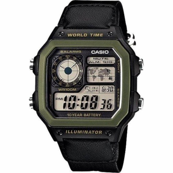 Casio Hodinky Hodinky CASIO AE-1200WHB-1BVDF